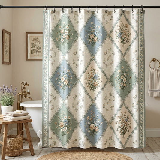Soft Harlequin Shower Curtain NCU0NTV969