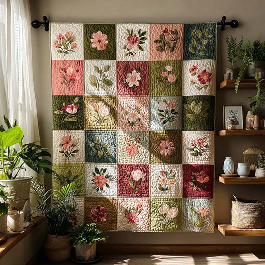 Soft Petal Haven Quilted Blanket NCU0DQQ0321