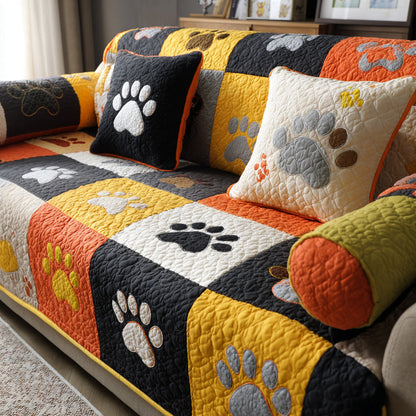 Soft Whisker Quilted Sofa Cover NCU0NTD1321