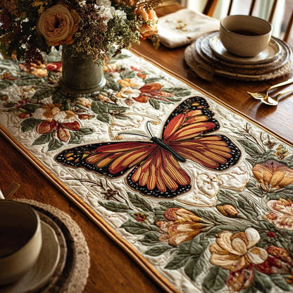 Soft Wing Garden Quilted Table Runner NCU0DQQ0350