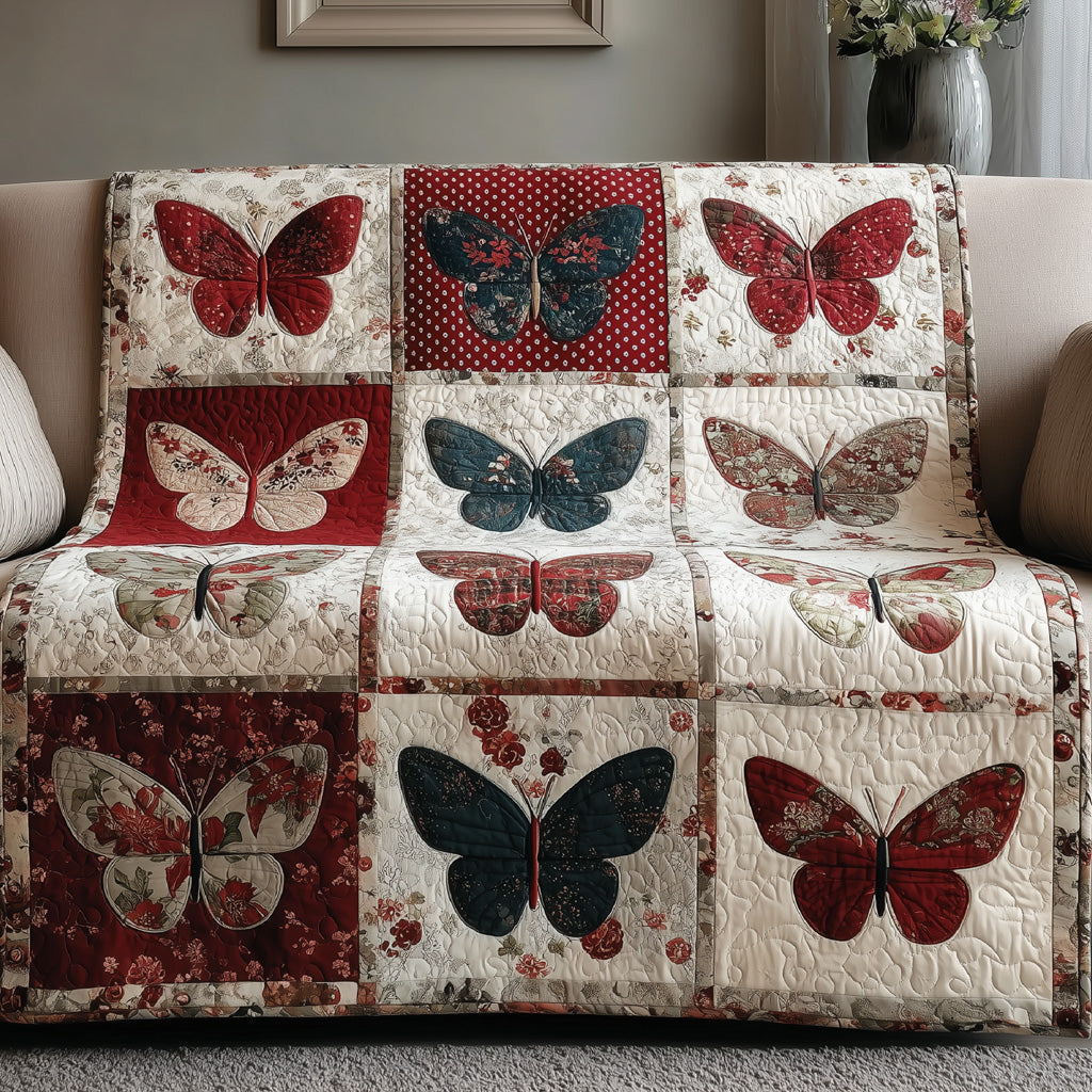 Soft Wing Quilt Quilted Blanket NCU0LDH483