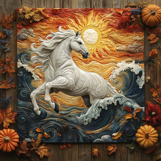 Solar Gallop Quilted Table Topper NCU0NXD030
