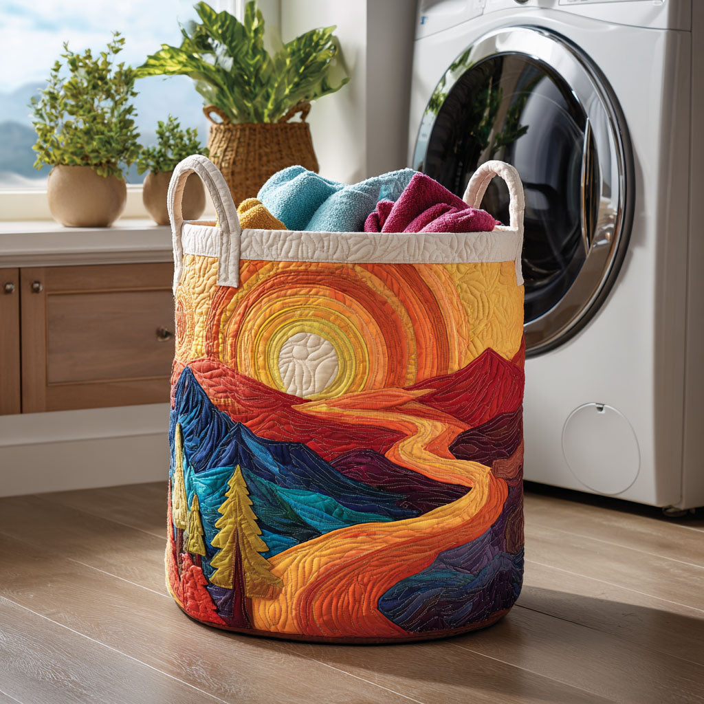 Solar Rush Quilted Laundry Basket NCU0NTV010