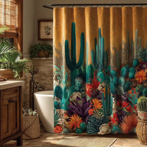 Sonoran Glow Shower Curtain NCU0DDK2392
