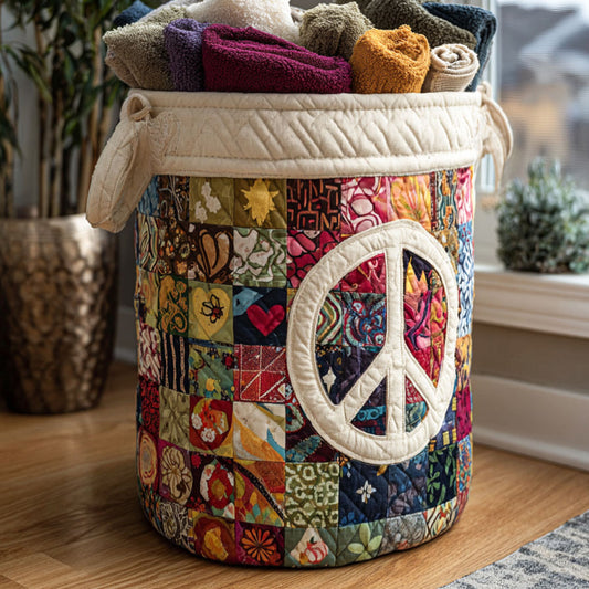 Soulful Stitch Quilted Laundry Basket NCU0PTT949