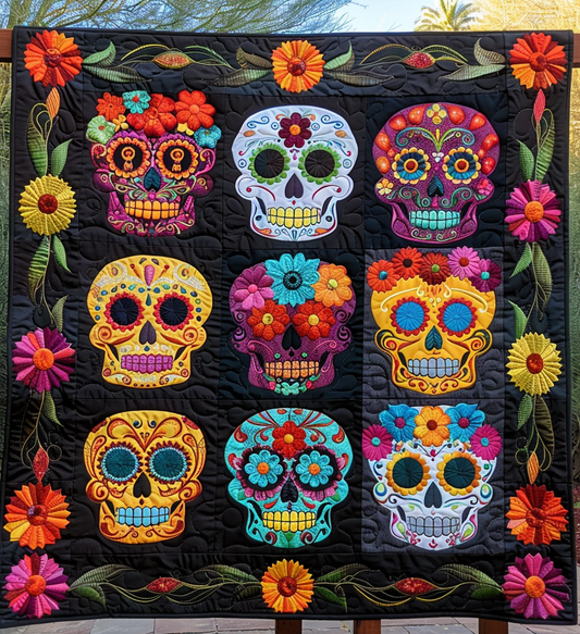 Souls of the Past Quilted Blanket NCU0DV1713