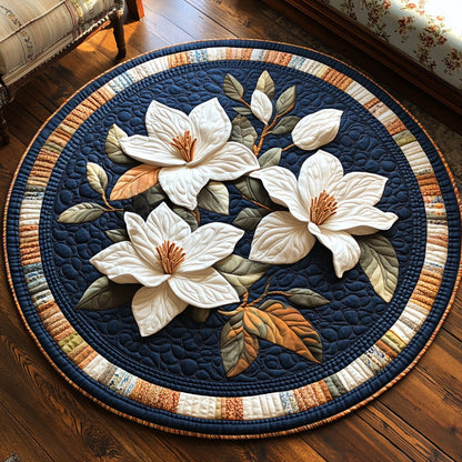 Southern Bloom Quilted Round Mat NCU0DV869