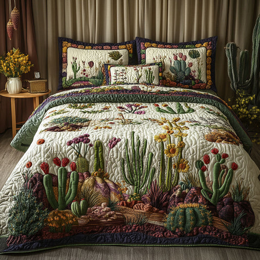 Southwest Charm 3-Piece Quilted Bedding Set NCU0PTT189