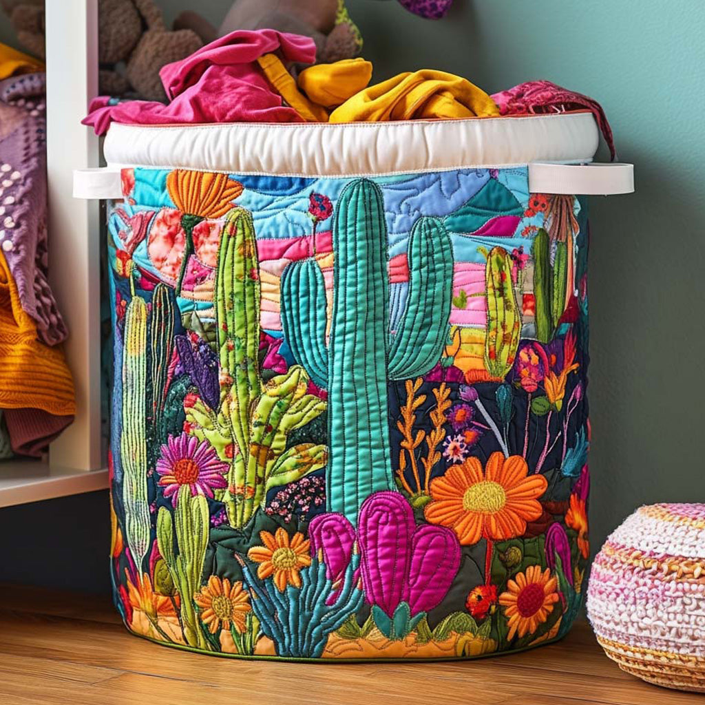 Southwest Soul Quilted Laundry Basket NCU0NNT2001