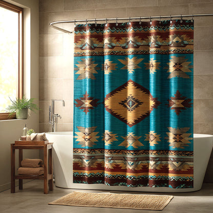 Southwestern Sky Weave Shower Curtain NCU0NTV904