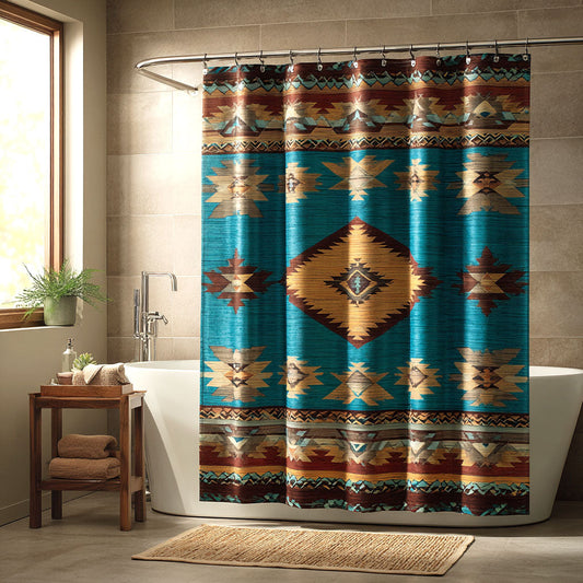 Southwestern Sky Weave Shower Curtain NCU0NTV904