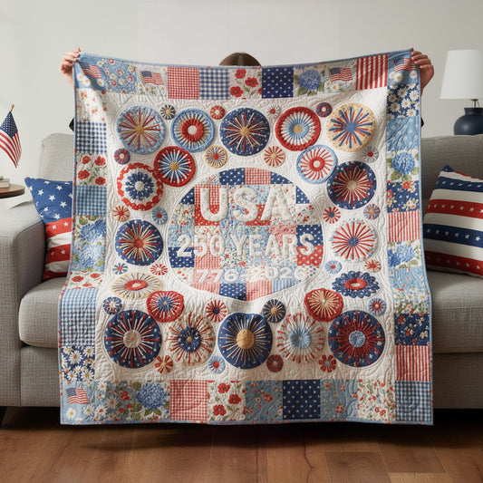 Sparkling Spangles Quilted Blanket NCU0PTT3164