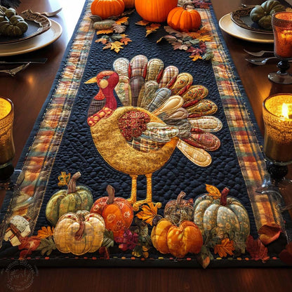 Special Turkey Quilted Table Runner NCU0NNT1881