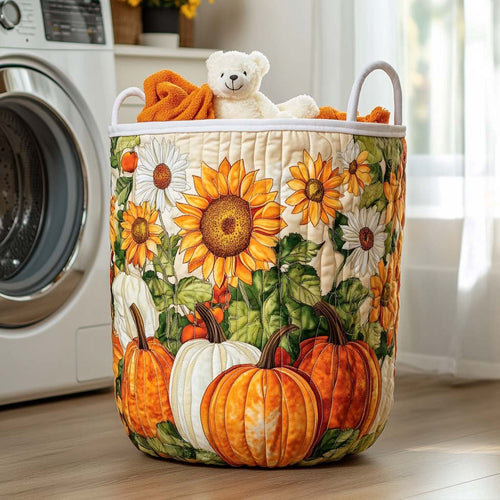 Spice Dreams Quilted Laundry Basket NCU0NNT1066