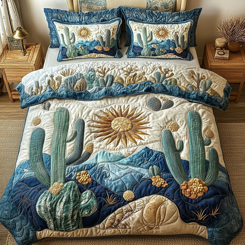 Spiky Serenity Duvet Cover Set NCU0DV307