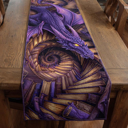 Spiral Majesty Quilted Table Runner NCU0NXD462