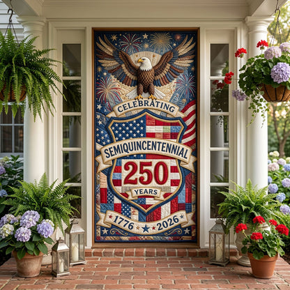 Spirit Eagle Quilted Door Cover NCU0NTD1806