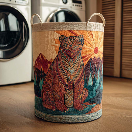 Spirit Paw Quilted Laundry Basket NCU0NTD154