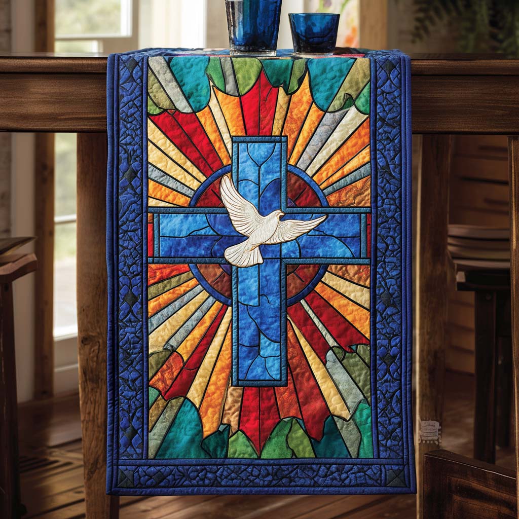 Spirit Radiance Quilted Table Runner NCU0NXD498