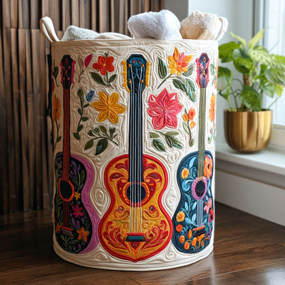 Spirit Riffs Quilted Laundry Basket NCU0PTT1107
