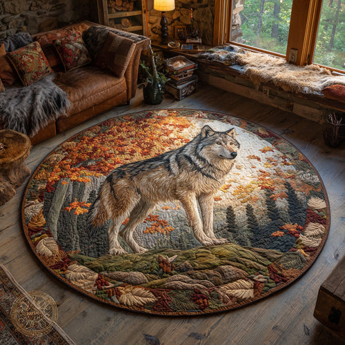 Spirit of the Wild Quilted Round Mat NCU0DV1120