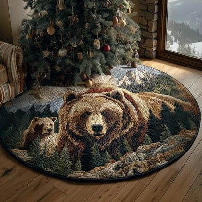 Spirit of the Wildwood Quilted Round Mat NCU0PTT1805
