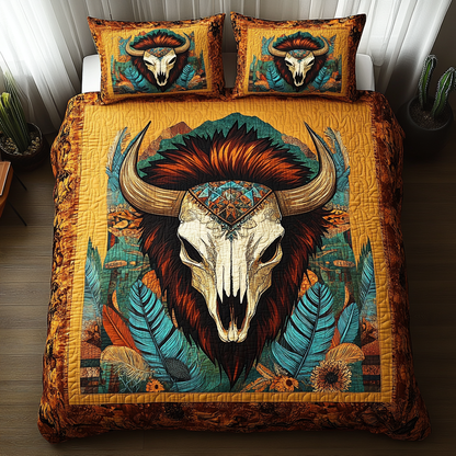 Spirit of the Plains Quilted Bedding Set NCU0DV150
