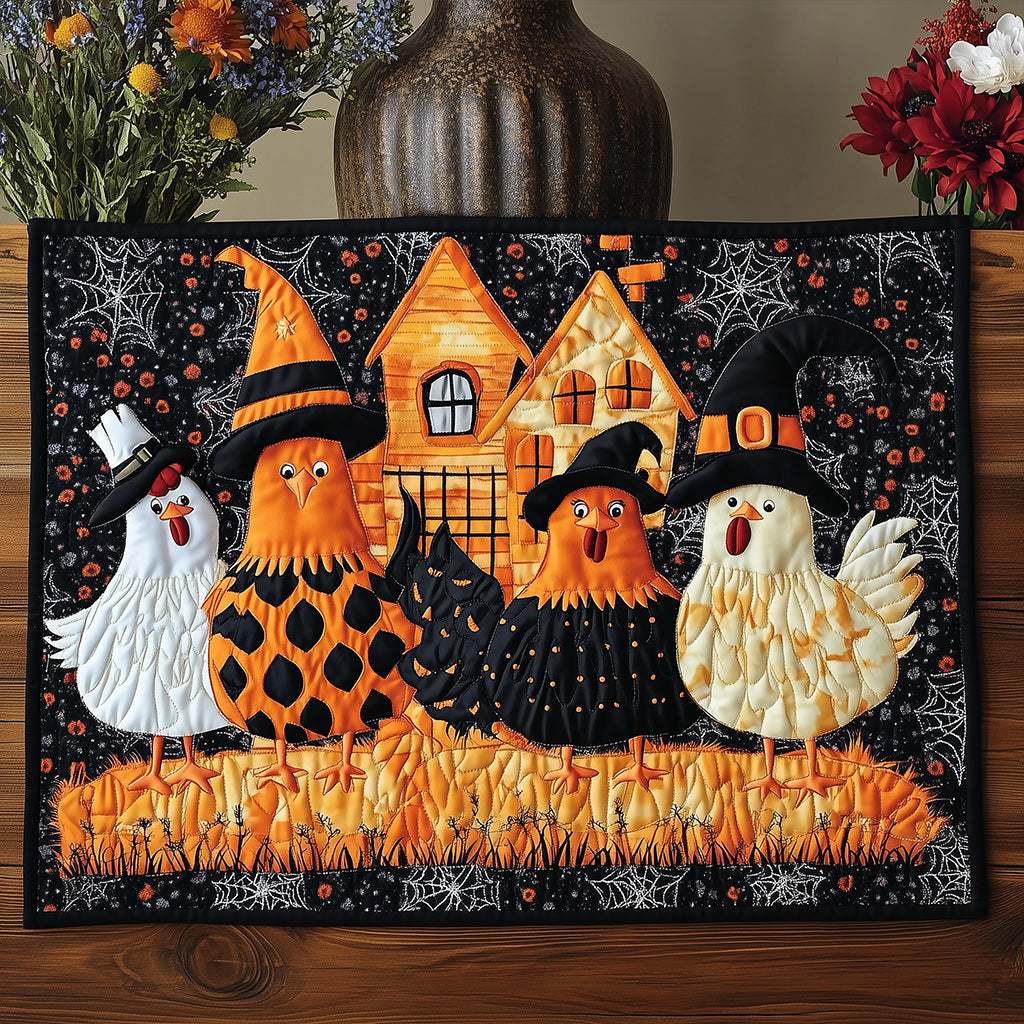 Spooky Farmyard Quilted Placemat NCU0TL1276