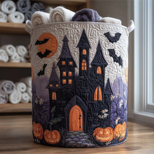 Spooky Glow Quilted Laundry Basket NCU0NTD025