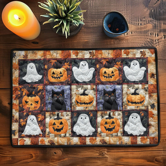 Spooky Night Quilted Placemat NCU0TL1211