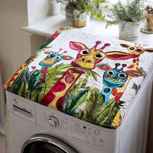 Spot Me If You Can Quilted Washer and Dryer Cover NCU0PTT986