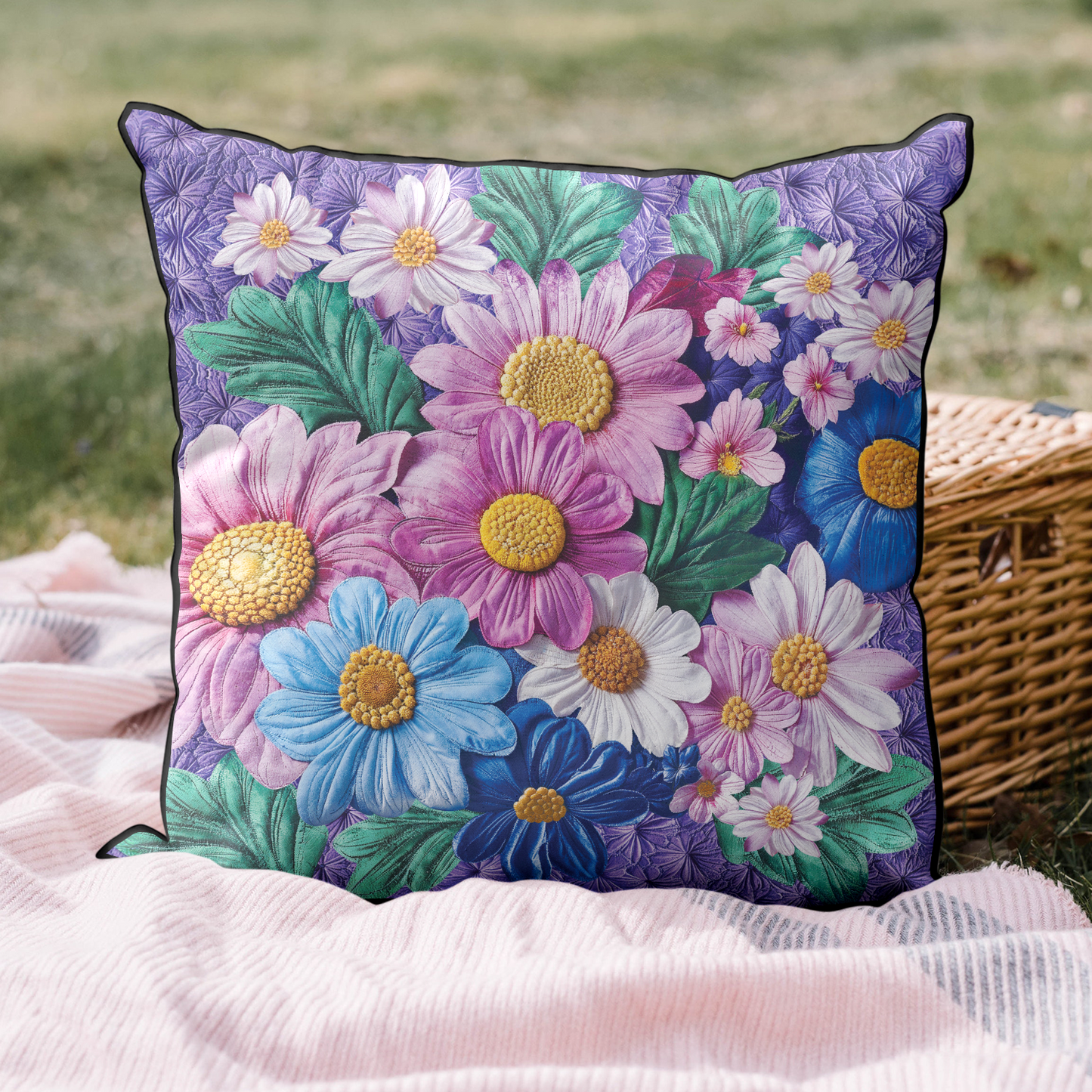 Spring Blossom Quilted Pillow Case NCU0DDK394