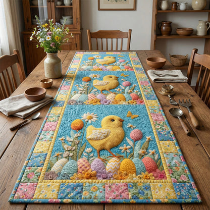 Spring Chick Quilted Table Runner NCU0NNT3010