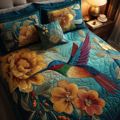 Spring Dance 3-Piece Quilted Bedding Set NCU0NNT1988