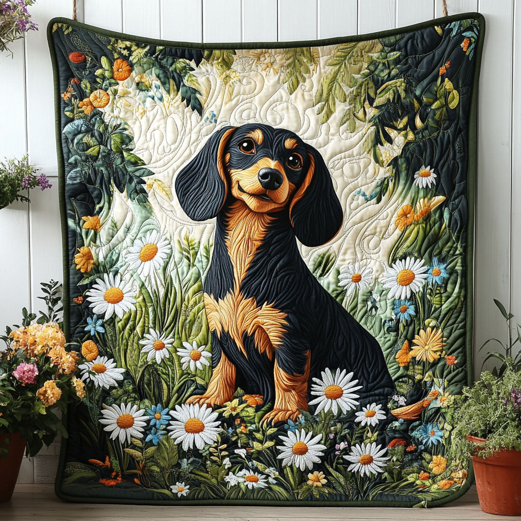 Fiery Little Paws Quilted Blanket NCU0DK1415