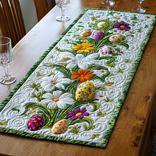 Spring Renewal Quilted Table Runner NCU0DV155