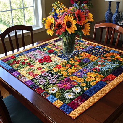 Spring Symphony Quilted Table Topper NCU0NNT968