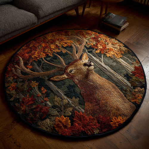Stag Birch Trail Round Carpet NCU0HH830