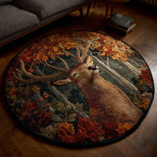 Stag Birch Trail Round Carpet NCU0HH830