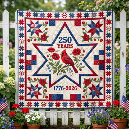 Star Cardinal Quilted Blanket NCU0NTD1890