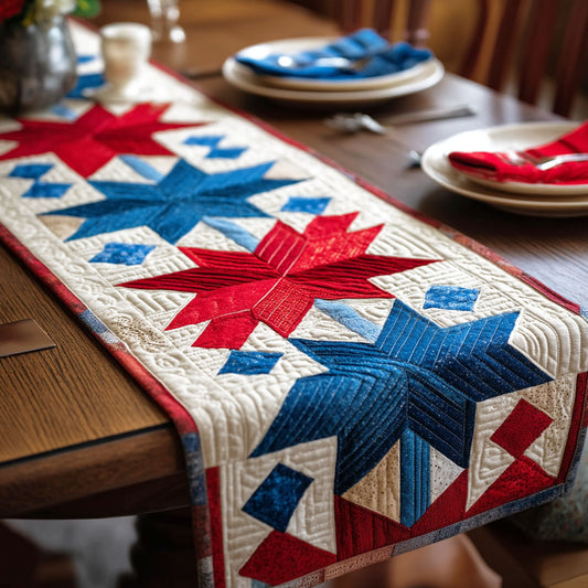 Star Festival Quilted Table Runner NCU0NTD1744