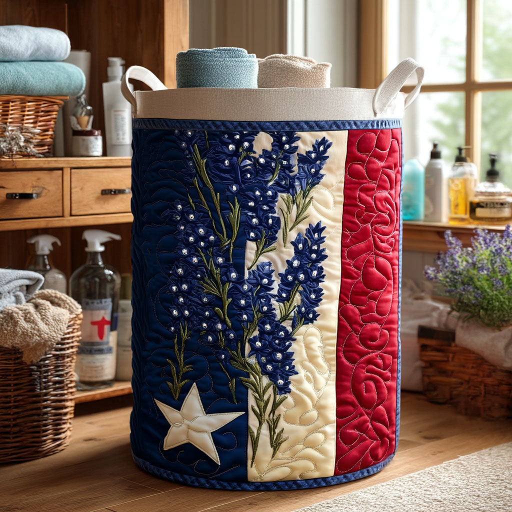 Star Of The South Quilted Laundry Basket NCU0NTV455