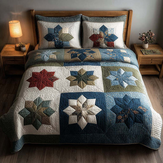 Star Valley 3-Piece Quilted Bedding Set NCU0DQQ0334