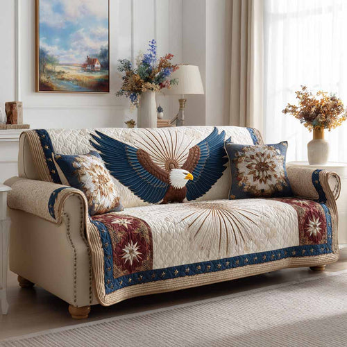 Starbound Spirit Quilted Sofa Cover NCU0NXD1579