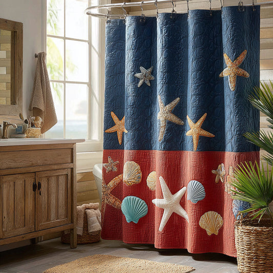 Starfish Dreams Shower Curtain NCU0DDK2503