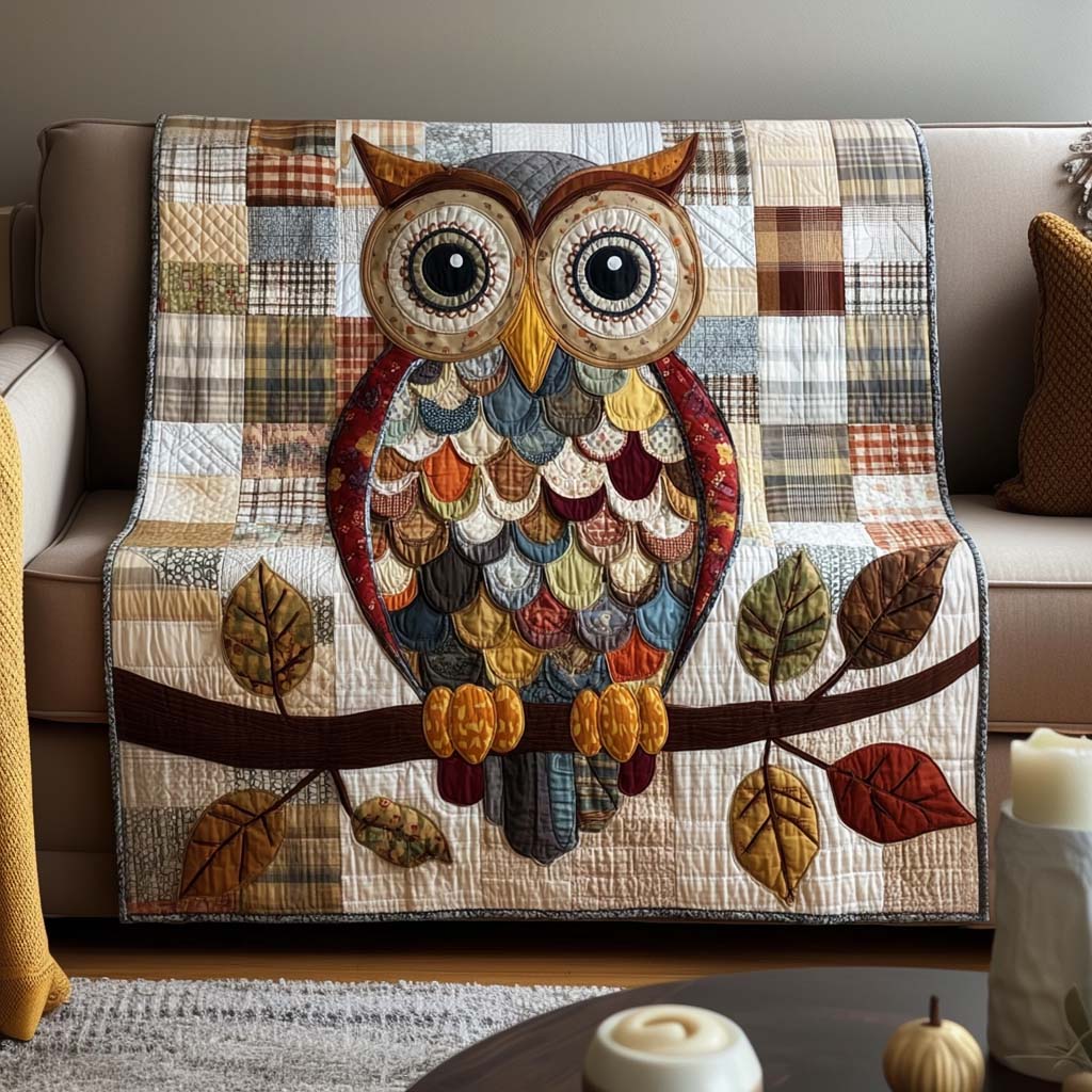 Starlight Owl Quilted Blanket NCU0NNT2172