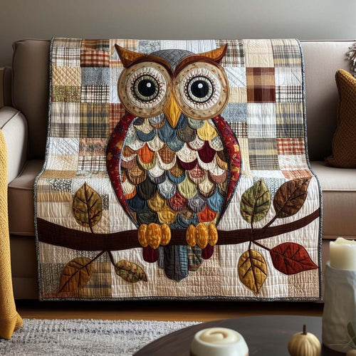 Starlight Owl Quilted Blanket NCU0NNT2172