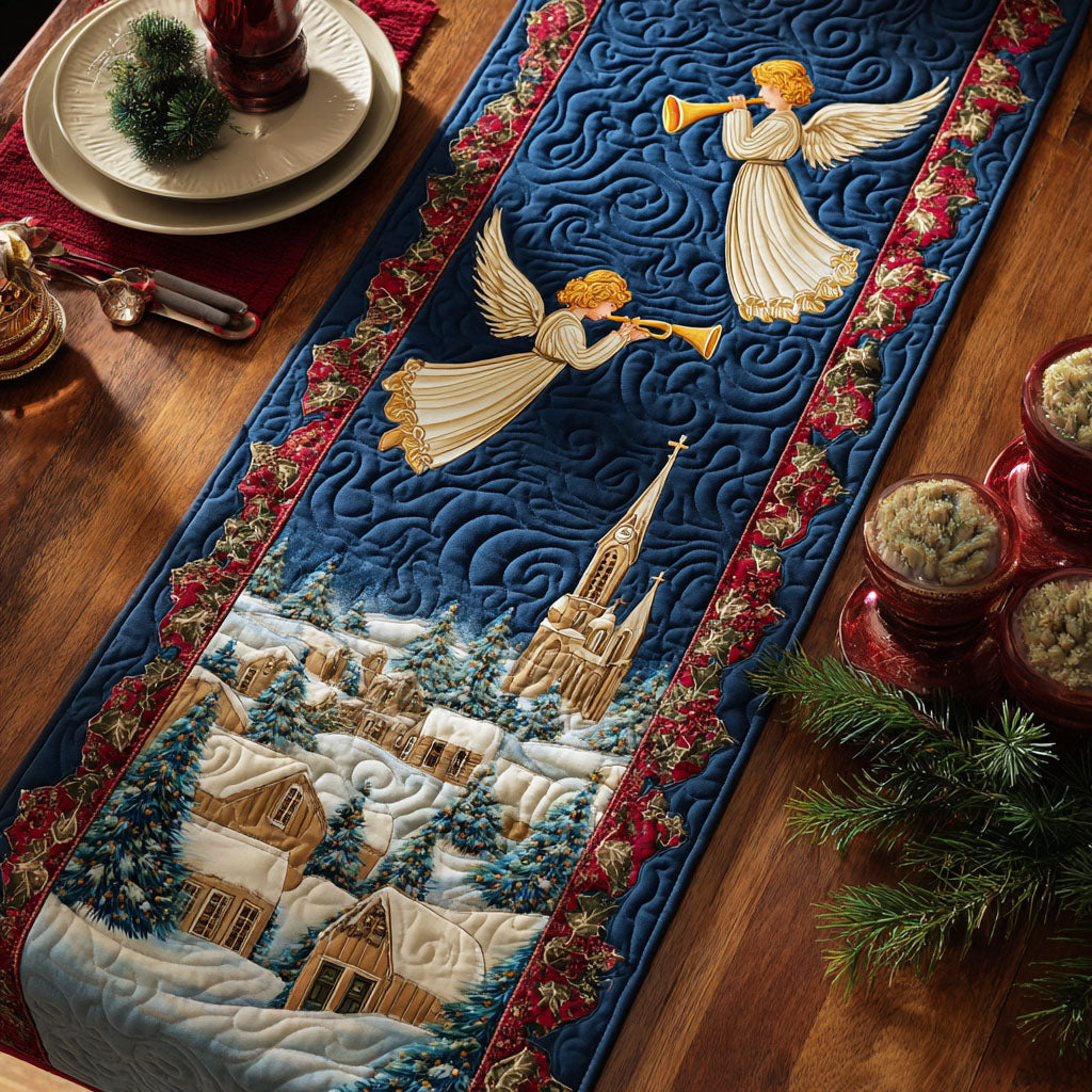 Starlit Blessing Quilted Table Runner NCU0NTV388