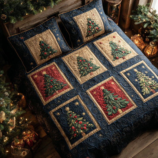 Starlit Forest 3-Piece Quilted Bedding Set NCU0NTV303
