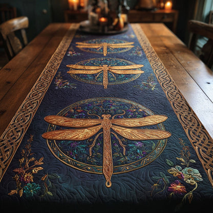 Dragonfly Quilted Table Runner NCU0QN068